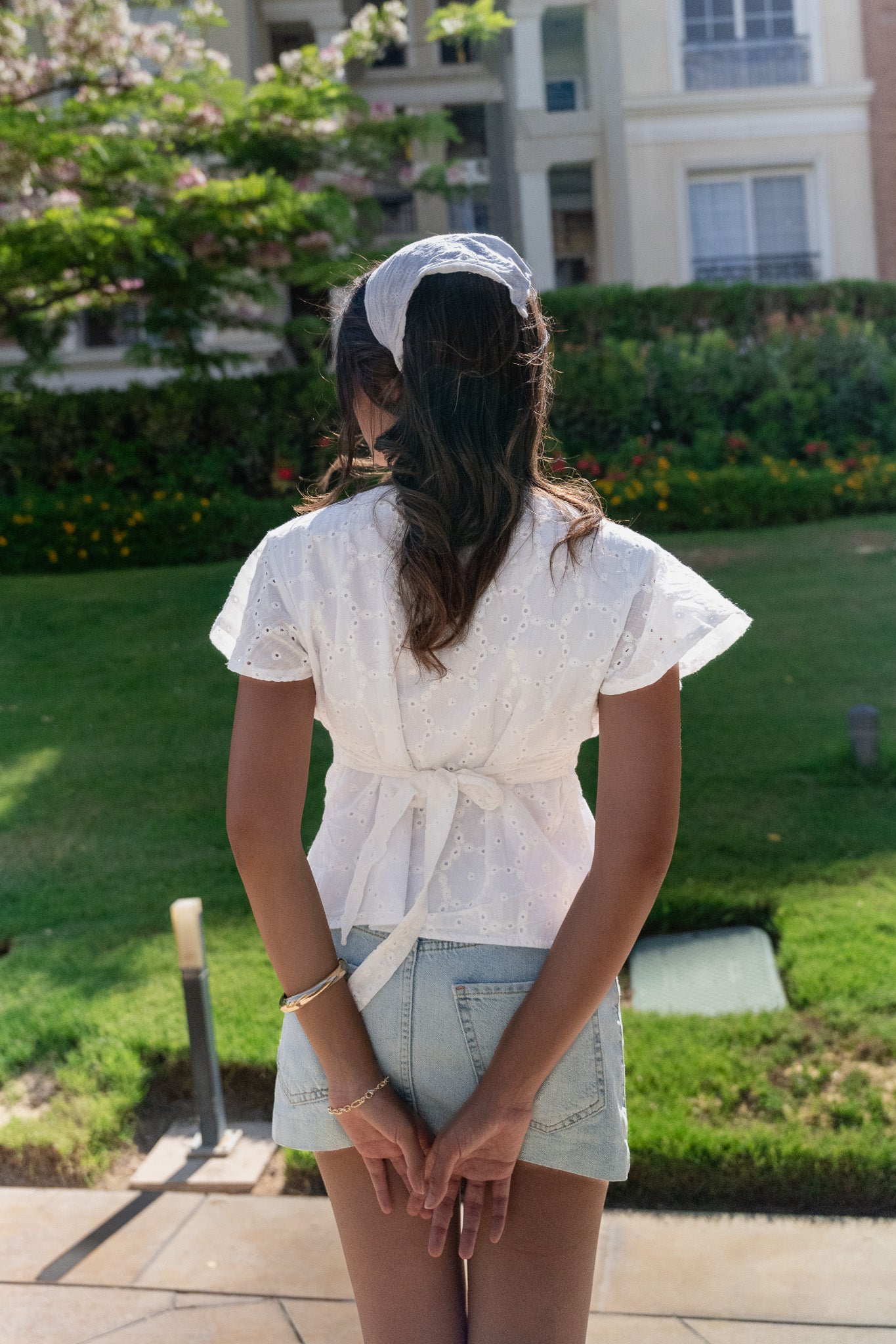 Broderie Blouse